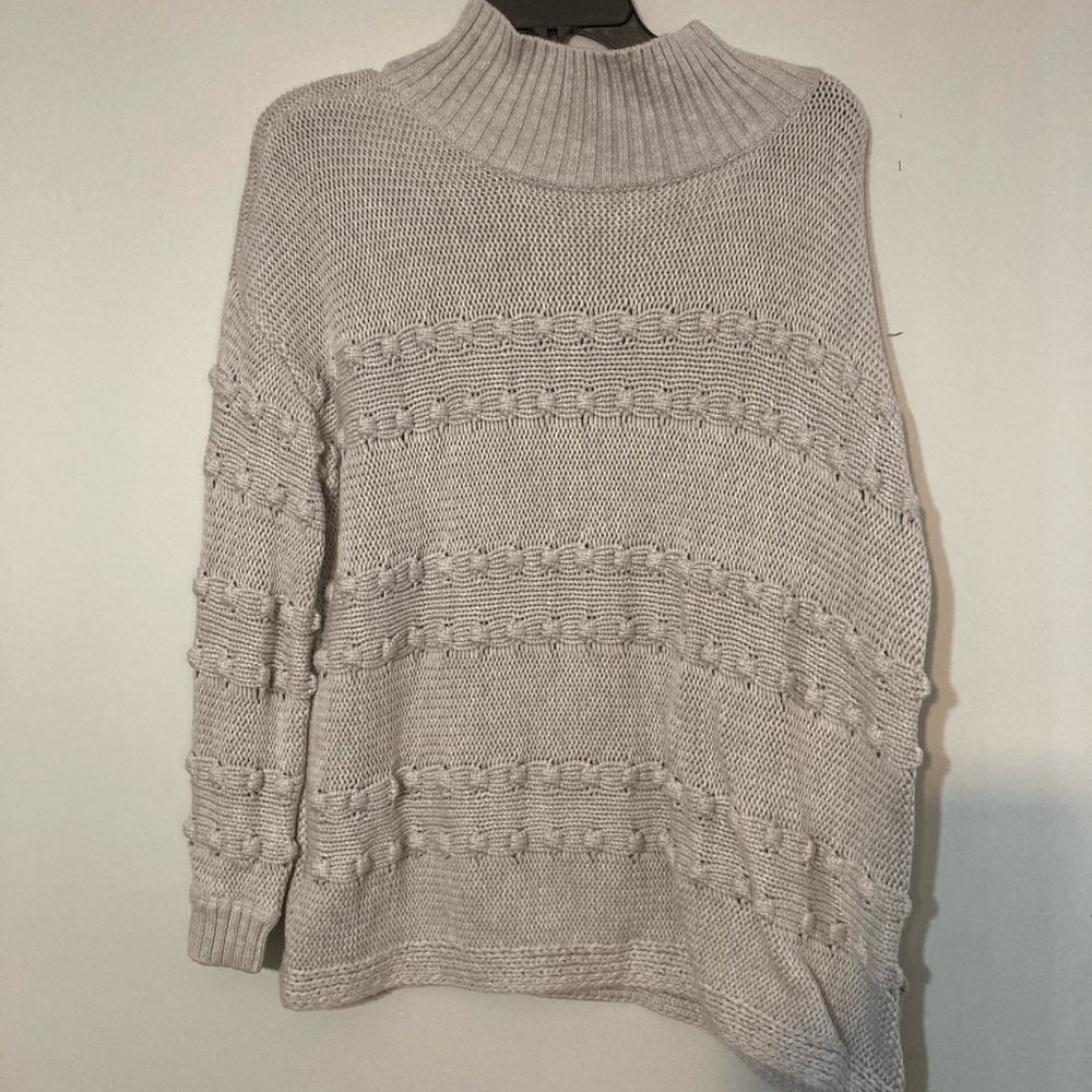 NIC+ZOE Women's Adore Ball Top Light Grey Size XL